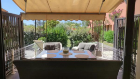 Rez de jardin 4 couchages avec piscine